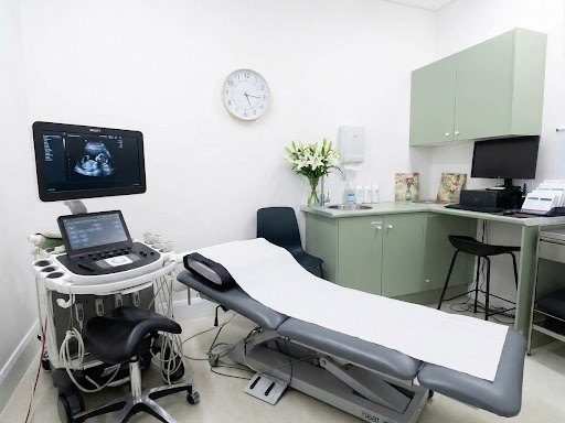 Ultrasound room at Northern Rivers Imaging Mullumbimby